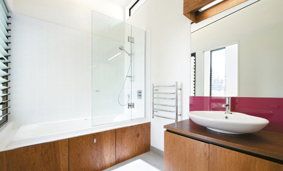 Modern New House in Point Chevalier- Bathroom